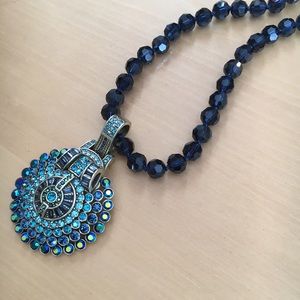 Heidi Daus “Guilty Pleasure” Crystal Necklace NIB